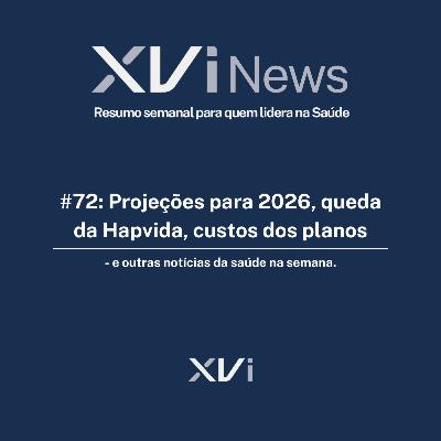 #72: Projeções para 2026, queda da Hapvida, custos dos planos — e outras notícias da saúde na semana #72: Projeções para 2026, queda da Hapvida, custos dos planos — e outras notícias da saúde na semana