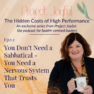 You Don't Need a Sabbatical — You Need a Nervous System That Trusts You You Don't Need a Sabbatical — You Need a Nervous System That Trusts You