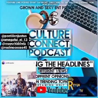 The Culture Connect Podcast Interview Ft. @PoetiiicNJustus Episode 24 Available on Roku TV Reygn TV