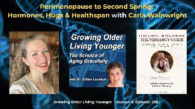 238  Perimenopause to Second Spring: Hormones, Hugs and Healthspan with Carla Wainwright