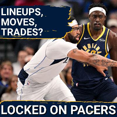 Are the Indiana Pacers maximizing their lineups? Plus, transactions coming soon and trade rumors