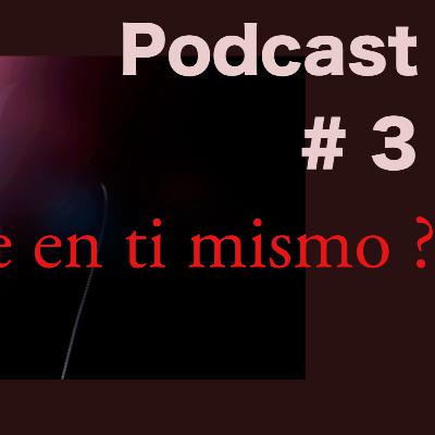 ¿ TIENES FÉ EN TI MISMO ? ¿ TIENES FÉ EN TI MISMO ?