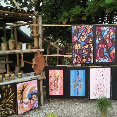 100% Hand Painting Crafts And Hand Designs