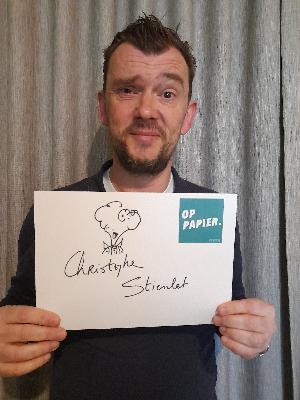Op papier 15: Christophe Stienlet (Acteur & stadionomroeper)