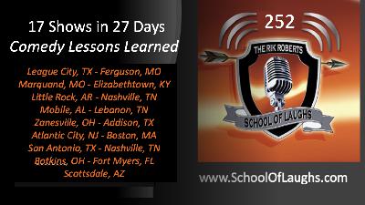 17 SHOWS IN 27 DAYS - LESSONS LEARNED [EP. 252]