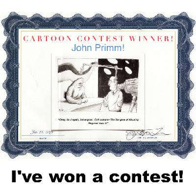 Look Ma - I've won a contest!