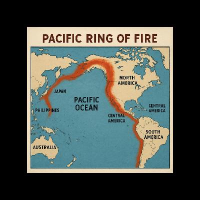 The Pacific Ring of Fire – A Region of Dynamic Geological Activity and High Risk