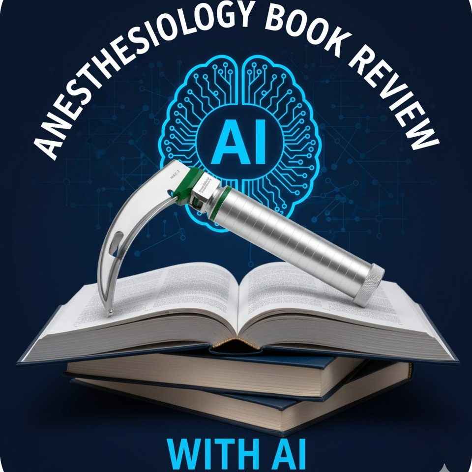 Anesthesiology book review with AI 