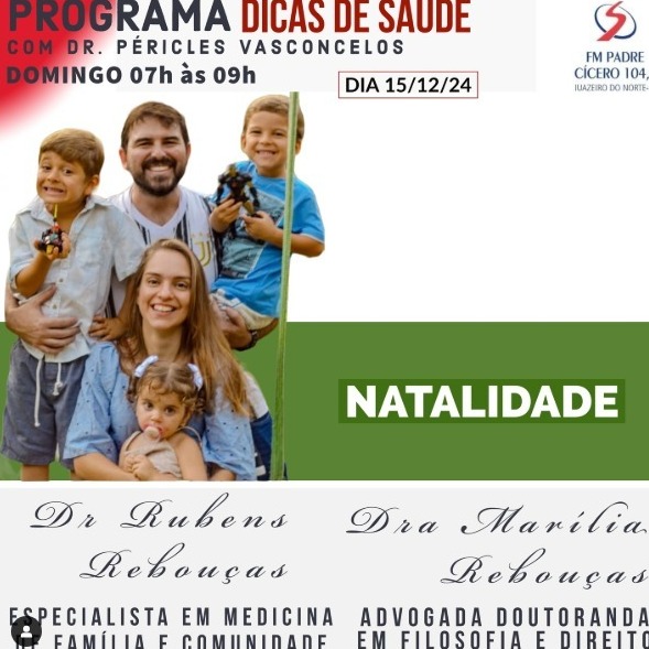 Natalidade com Dr Rubens e Dra Marília - Dicas de Saúde Podcast