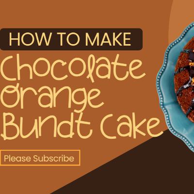 Chocolate Orange Bundt Cake