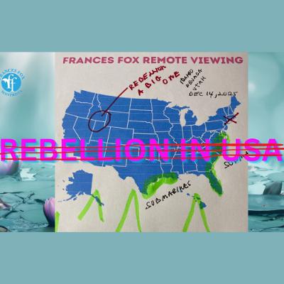 REBELLION, NOT CIVIL WAR IN US-REMOTE VIEWED MAP - DECEMBER 14, 2025