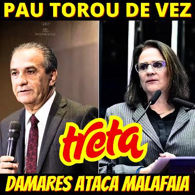 TRETA - Damares diz que Malafaia 'devia orar, ao invés de se doer'