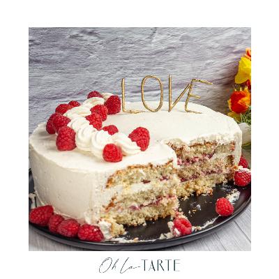 O encanto secreto da framboesa e chocolate branco