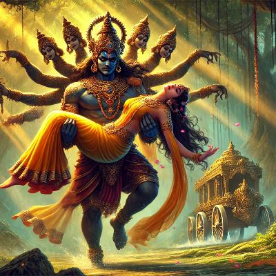 Vlog 32 Ravan abducts Sita and fights with Jatayu व्लॉग 32 सीता का रावण द्वारा अपहरण और जटायु युद्ध