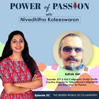 The Hidden World of Calligraphy with Ashok Giri : POP20 The Hidden World of Calligraphy with Ashok Giri : POP20