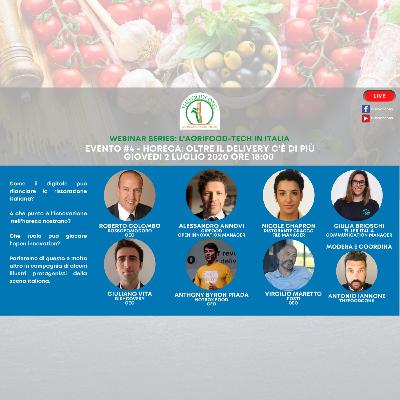 AGRIFOOD TECH IN ITALIA - EPISODIO#4 - HORECA: OLTRE IL DELIVERY C'È DI PIÙ