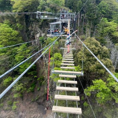 敢挑戰54公尺的無護欄木橋嗎？無法解釋的秩父神秘之旅！