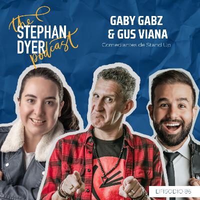 86. Gaby Gabz & Gus Viana — Adictos a la Comedia: Triunfos, Cicatrices y Aprendizajes (Episodio Especial en Tour Montreal) 86. Gaby Gabz & Gus Viana — Adictos a la Comedia: Triunfos, Cicatrices y Aprendizajes (Episodio Especial en Tour Montreal)