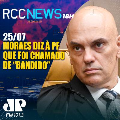Moraes diz à PF que foi chamado de “bandido” e que seu filho levou tapa na cara