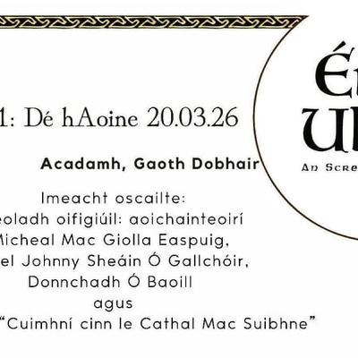 Pacáiste ó Éigse Uladh. Pacáiste ó Éigse Uladh.