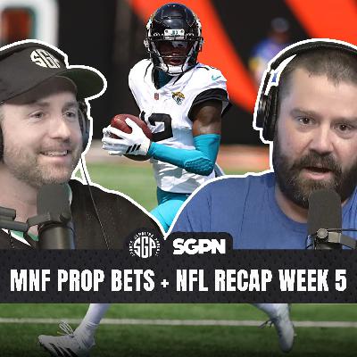 Monday Night Football Prop Bets + NFL Recap Week 5 | Sports Gambling Podcast (Ep. 2395)