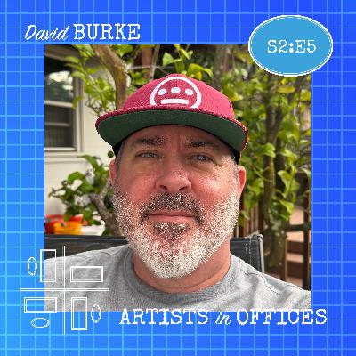 David Burke: artist, educator, muralist, and father of two