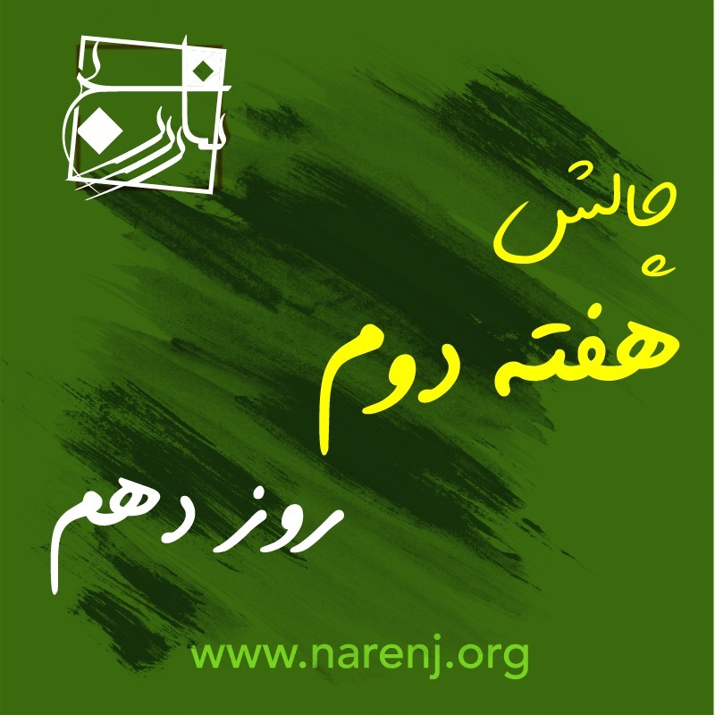 مدیتیشن نارنج روز دهم چالش 21 روزه