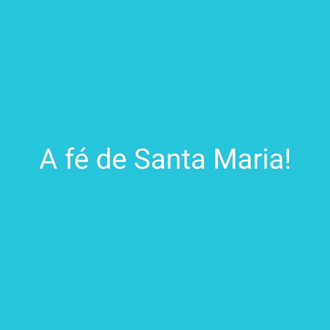 A fé de Santa Maria episode artwork