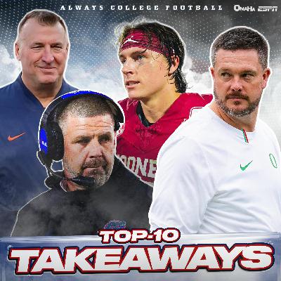 McElroy’s Top 10 Takeaways from Week 2! | Always College Football