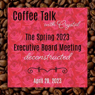 S5E15: The Spring XB Meeting Deconstructed