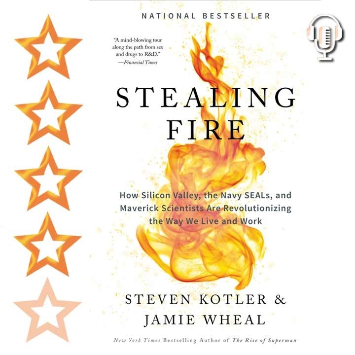 Flow state may save us from ourselves… ⭐⭐⭐⭐ Book Review of "Stealing Fire" by Steven Kotler