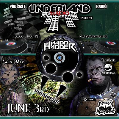 Episode 0230 Underland Radio - Guest Mix: Phidippus