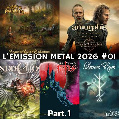EMISSION METAL 2026 #01 Part.1: Power Paladin, Amorphis, Induction, Leaves Eyes, Fili Bibiano's Fortress