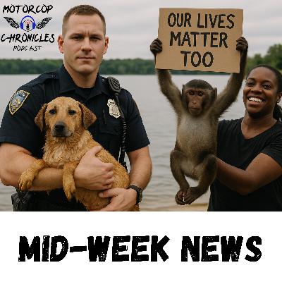 N.J. Cop Saves Dog, Zwolle Asst. Police Chief Arrested, La. Good Samaritan