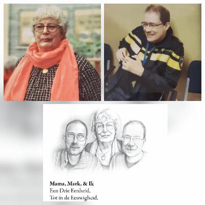Dagelijks een digitale kaart aan hierboven: De blijvende drie-eenheid en de liefde van Mike Peters voor zijn tweelingbroer Mark en zijn moeder Anneke.