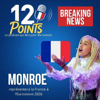 Monroe représentera la France à l'Eurovision 2026