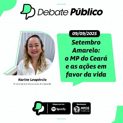 Setembro Amarelo: o MP do Ceará e as ações em favor da vida