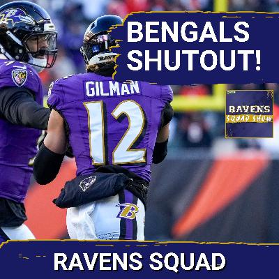 RAVENS SQUAD SHOW: Baltimore Ravens SHUTOUT Cincinnati Bengals and effectively END their season RAVENS SQUAD SHOW: Baltimore Ravens SHUTOUT Cincinnati Bengals and effectively END their season