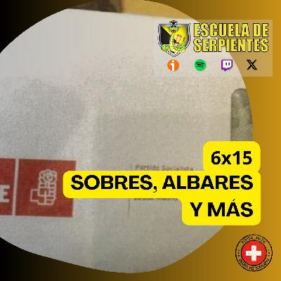 6x15 Sobres, Albares y más