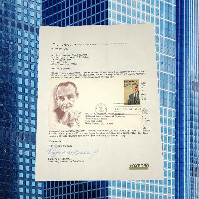 First Day of Issue Stamp - Lyndon B. Johnson First Day of Issue Stamp - Lyndon B. Johnson