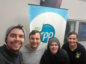 Kellie from Hand in Hand - Fighting Brain Cancer is back in the studio!