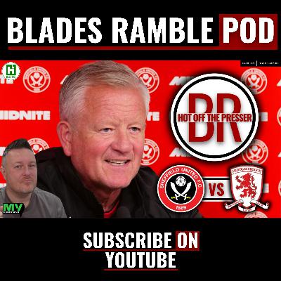 โ๏ธ๐ฅ HOT OFF THE PRESSER | SHEFFIELD UNITED v MIDDLESBROUGH! ๐ฅโ๏ธ โ๏ธ๐ฅ HOT OFF THE PRESSER | SHEFFIELD UNITED v MIDDLESBROUGH! ๐ฅโ๏ธ