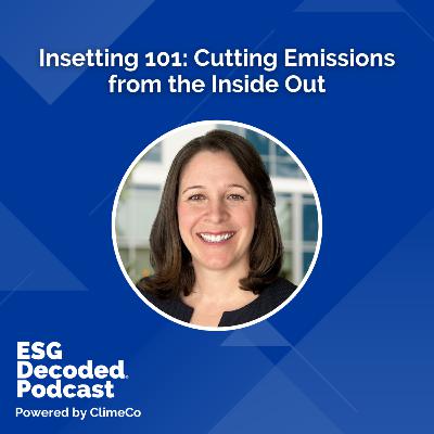 Insetting 101: Cutting Emissions from the Inside Out | ESG Decoded Podcast #168