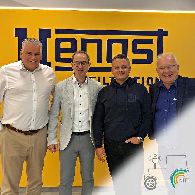 Dieter Dänzer trifft Adrian Rothschild und Jörg Weber von Hengst Filtration Dieter Dänzer trifft Adrian Rothschild und Jörg Weber von Hengst Filtration