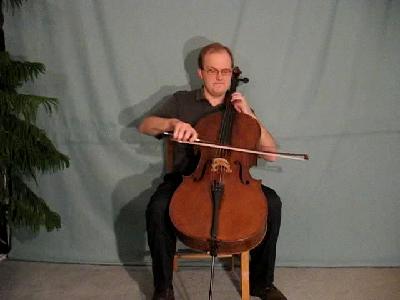 Cello Journey #19, Dec. 12, 2006, Bach Gigue