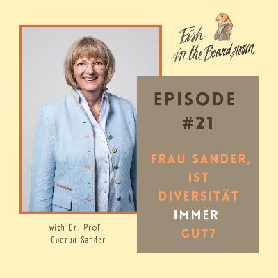 #21 Frau Sander, ist Diversity IMMER gut?  - mit Prof. Dr. Gudrun Sander