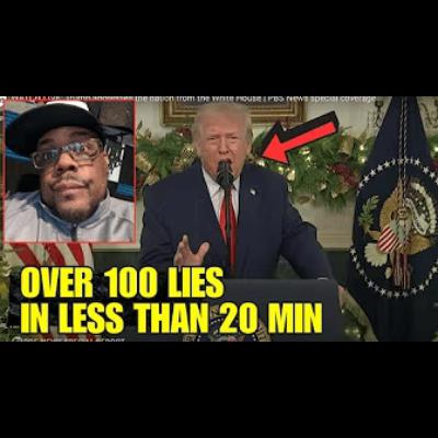 Live Address FACT-CHECKED In Real Time: A Lie-Filled Meltdown 😳🔥 100 Lies