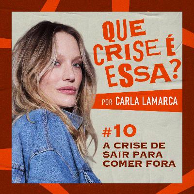 A crise de sair para comer fora A crise de sair para comer fora