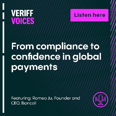 From compliance to confidence in global payments From compliance to confidence in global payments