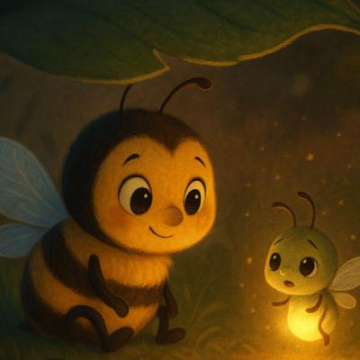 Bibi, die kleine Bummelbiene | „Gute Nacht“-Geschichte Bibi, die kleine Bummelbiene | „Gute Nacht“-Geschichte